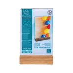 Portrait Stand Up Sign Holder A6