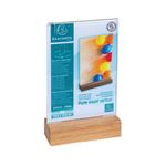 Portrait Stand Up Sign Holder A6