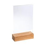 Portrait Stand Up Sign Holder A6
