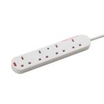 Connektgear 4-Way Srge Prot Ext 2M