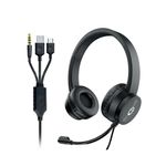 Connektgear Wired Hset Usb-A/Usb-C