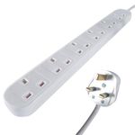 Connektgear Uk 6-Way Ext Lead 2M