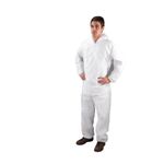 Hpc Non-Woven Coveralls Xl White