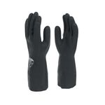 33Cm Industrial Rubber Glove Black 8