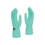 Latex Rubber Hhd Glove L Green Pk12