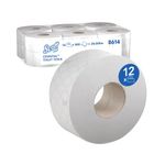 Jumbo Toilet Roll X500 Wht Pk12