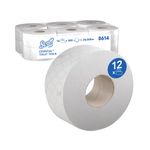 Jumbo Toilet Roll X500 Wht Pk12