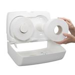 Jumbo Toilet Roll X500 Wht Pk12