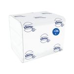 Folded Toilet Tissue 2-Ply Pk36