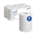 Slimroll Paper Hand Towel Wht Pk6