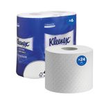 Std Paper Wc Roll 4-Ply Wht Pk24