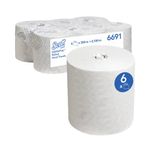 Paper Hand Towel Roll 350M Wht Pk6
