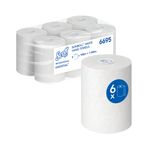 Slimroll Hand Towel Rl 190M Wht Pk6