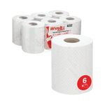 L10 Food/Hygiene Cf Roll White Pk6