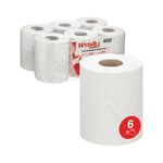 L10 Food/Hygiene Cf Roll White Pk6