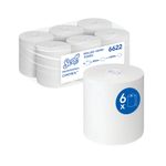 Paper Hand Towel Roll 300M Wht Pk6