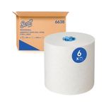Hand Towel Roll E-Roll 1-Ply Wht Pk6