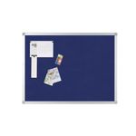 Q-Connect Noticeboard 1800X1200 Blue