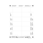 Name Badge Inserts 40X75Mm Pk25