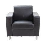 Avior Exec Rcpn Armchair Black