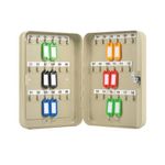 Q-Connect Key Cabinet 36 Fobs Prlgry