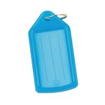Q-Connect Sliding Key Fob Blue Pk40