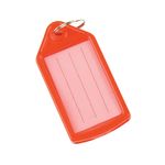 Q-Connect Sliding Key Fob Red Pk40