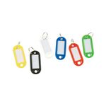 Q-Connect Key Fob 2 Holes Ast Pk240