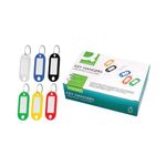 Q-Connect Key Fob 2 Holes Ast Pk240
