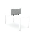 Desk Mtd Pet Screen 790X400Mm Grey