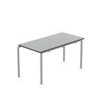 Crush Bent Frame Table 1100X590 Grey