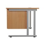 Jemini 2 Drw Fixed Pedestal Beech