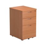 Jemini 3Drw Under Desk Ped V2 Beech