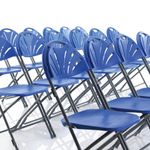 Titan Folding Chair 445X460X870 Blue