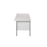 Modara Desk 2Drw Fxd Ped 1800Mm Wht