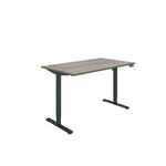 Sm Sit/Stand Desk 1400X800 Goak/Blk
