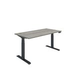 Dm Sit/Stand Desk 1600X800 Goak/Blk