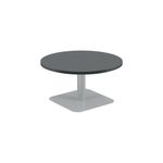 Forge Low Table 800Mm Black/Silver