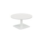 Forge Low Table 800Mm White/White