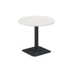 Forge Mid Table 800Mm White/Black