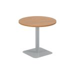 Forge Mid Table 800Mm Noak/Silver
