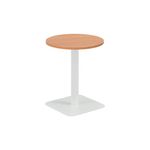 Forge Mid Table 600Mm Beech/White