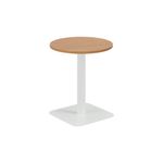 Forge Mid Table 600Mm Noak/White