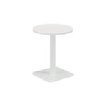 Forge Mid Table 600Mm White/White