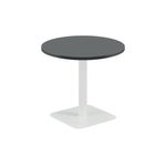 Forge Mid Table 800Mm Black/White