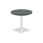 Forge Mid Table 800Mm Black/White