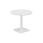Forge Mid Table 800Mm White/White