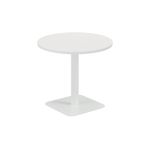 Forge Mid Table 800Mm White/White