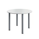 Modara Round Meeting Table 1000 Wht