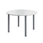 Modara Round Meeting Table 1200 Wht